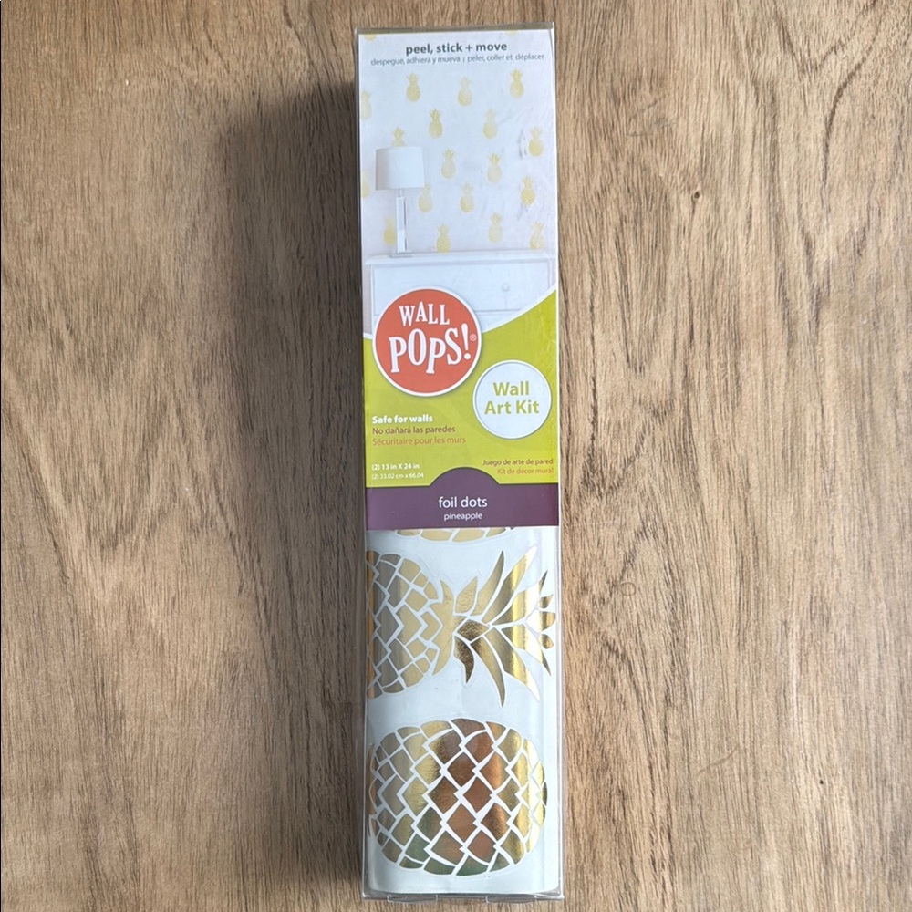 WallPops Pineapple Wall Art Kit